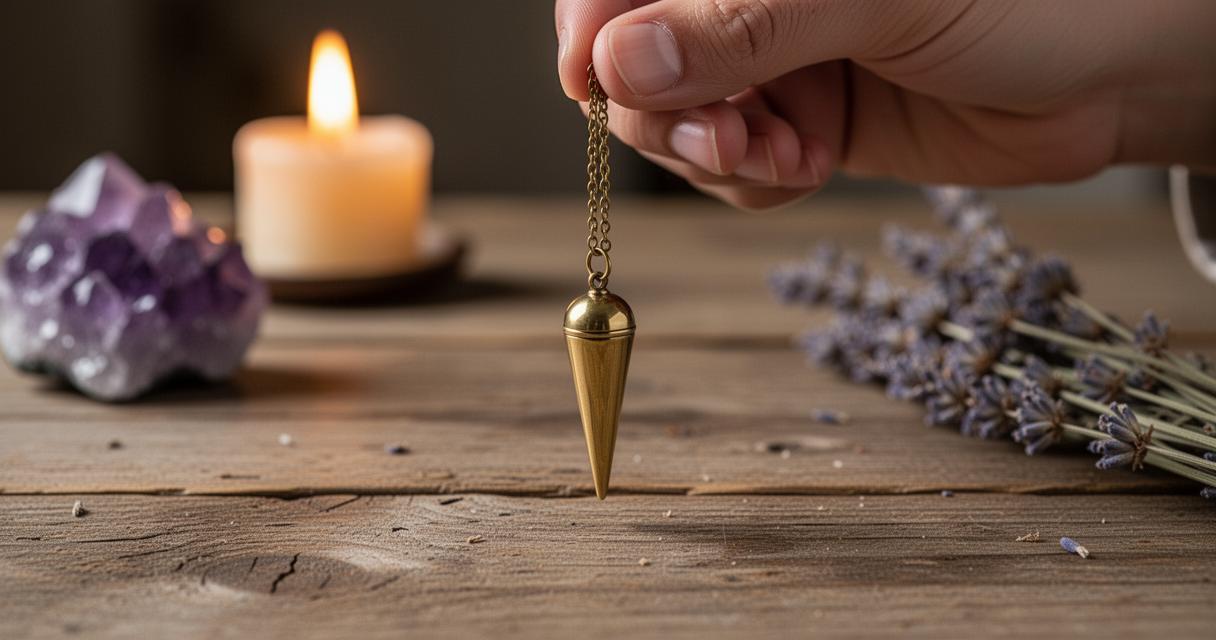 Pourquoi mon pendule se trompe ? Quartz, laiton ou égyptien : choisir le bon pendule pour éviter les erreurs